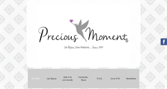 Desktop Screenshot of bijouxpreciousmoment.com